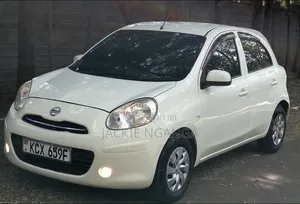 Nissan March 2012 White