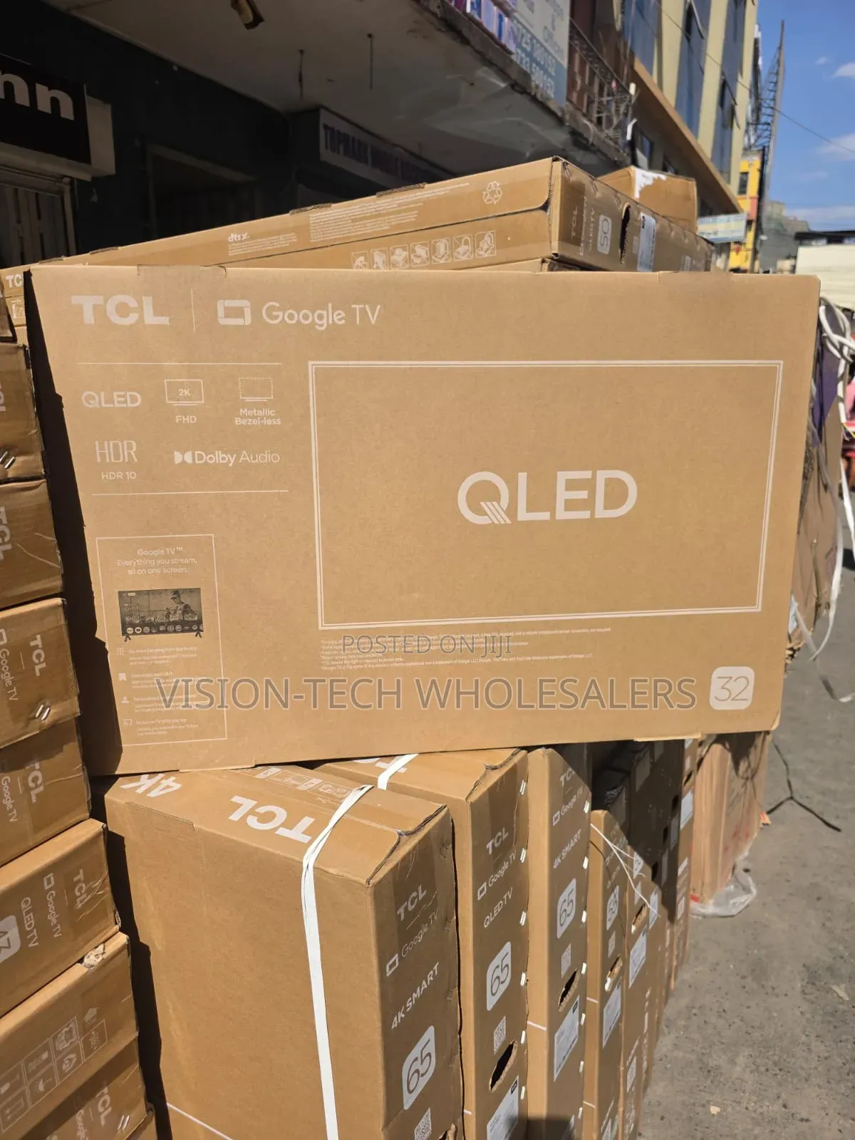 TCL 32" Inch Smart Android Frameless TV