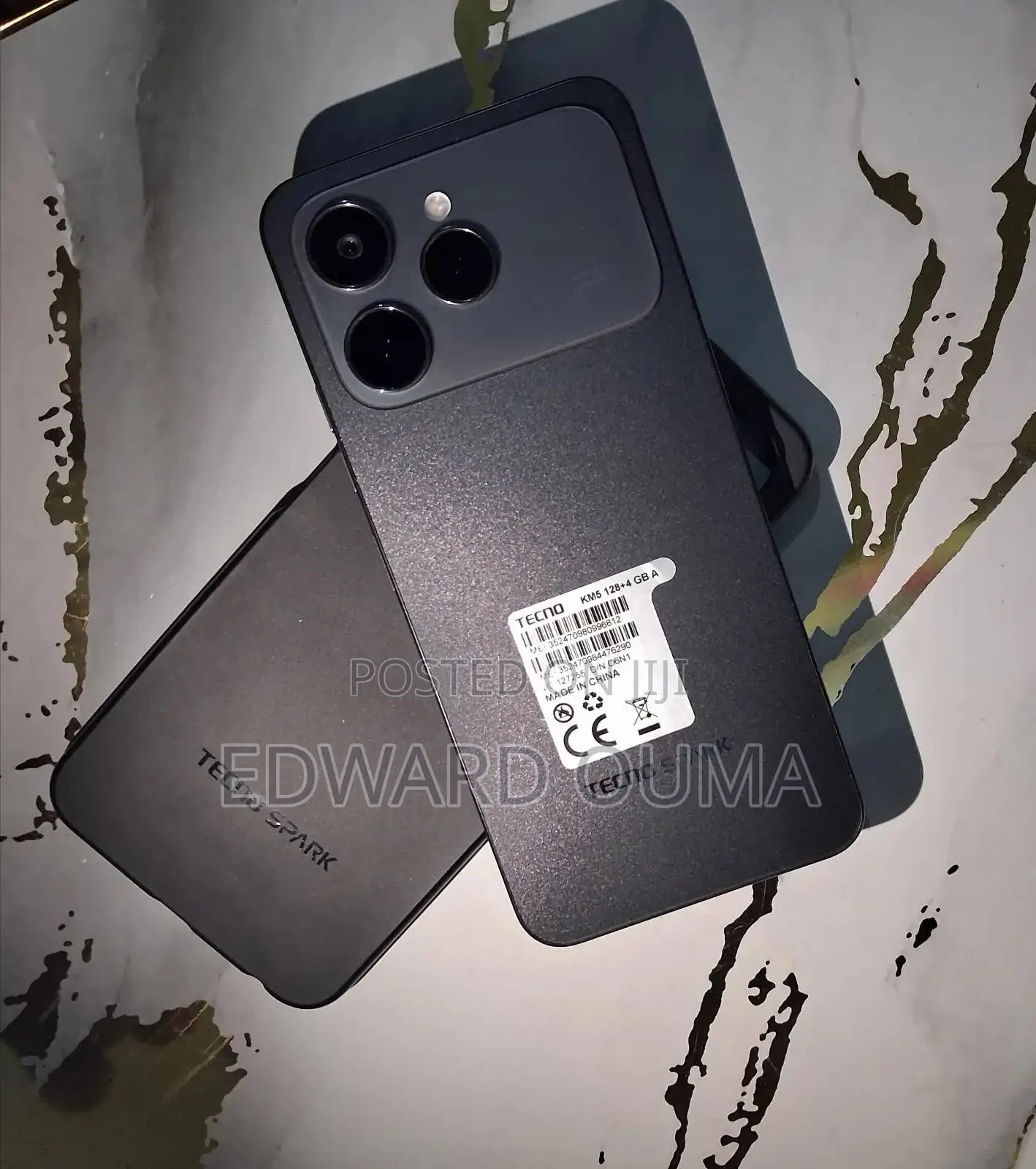 Tecno Spark 40 128 GB Graphite