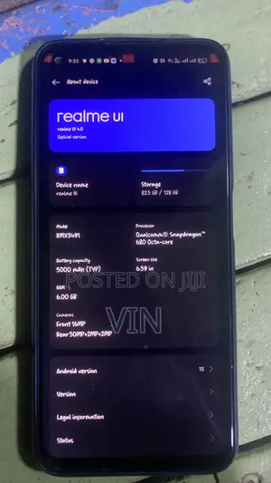 Realme 9i 128 GB Black