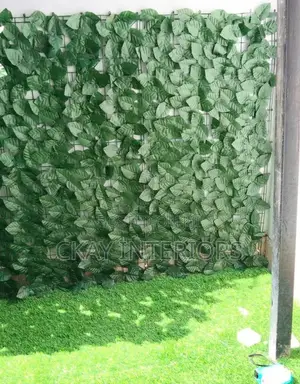 Cable Ties Tied Artificial Balcony Privacy Fence
