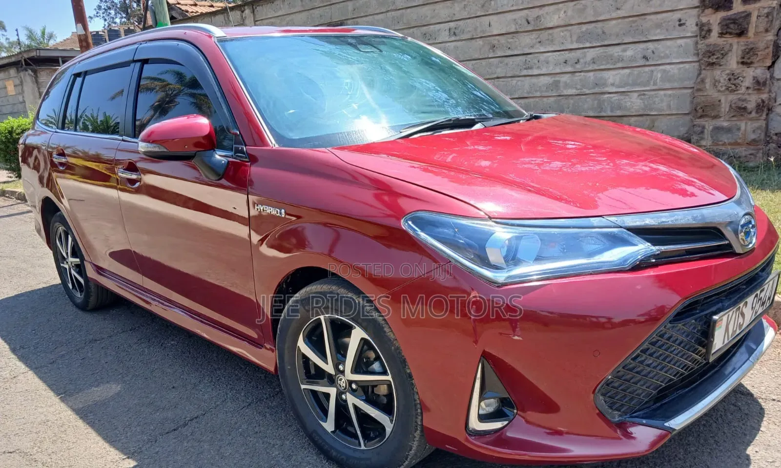 Toyota Corolla Fielder 2019 Red