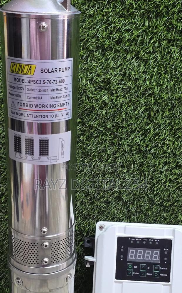Solar Submersible Pump 70mtrs