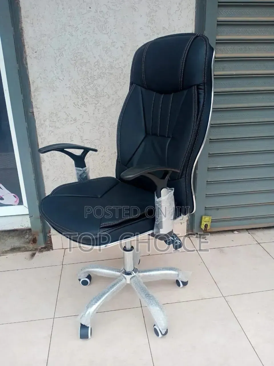Ergonomic Leather Recliner Office Chair