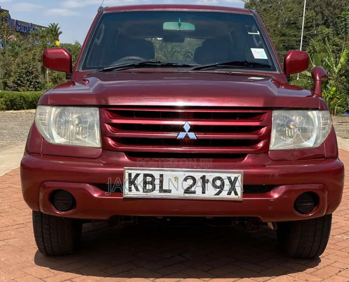 Mitsubishi Pajero 2004 Maroon
