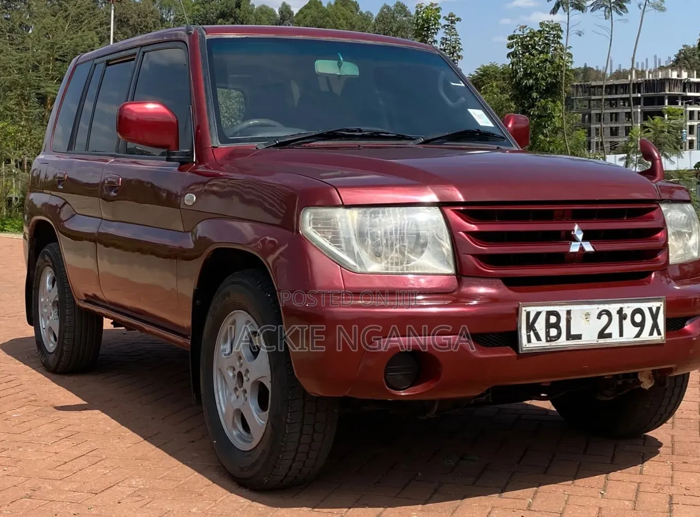 Mitsubishi Pajero 2004 Maroon
