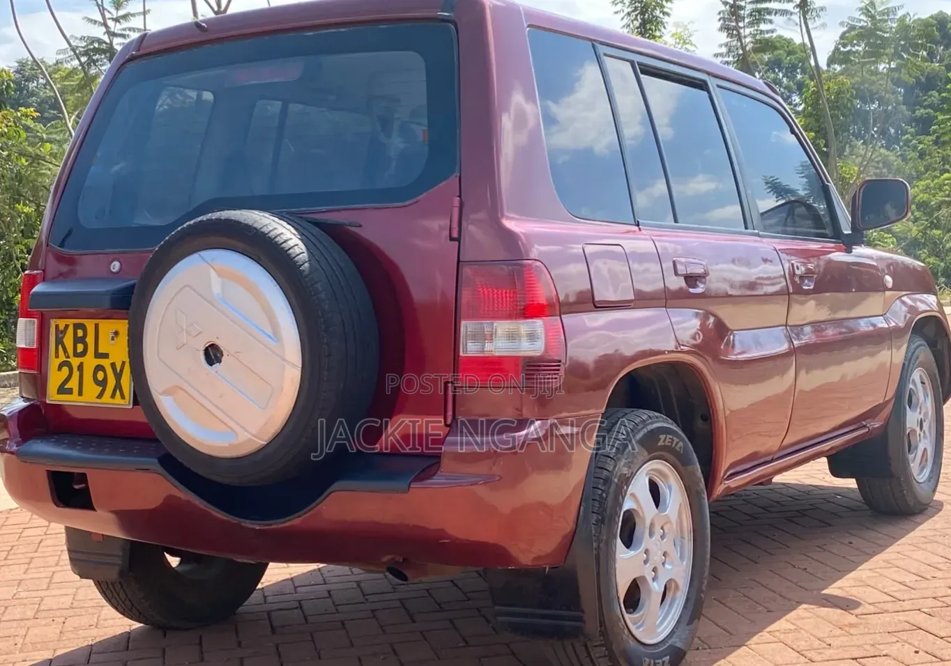 Mitsubishi Pajero 2004 Maroon