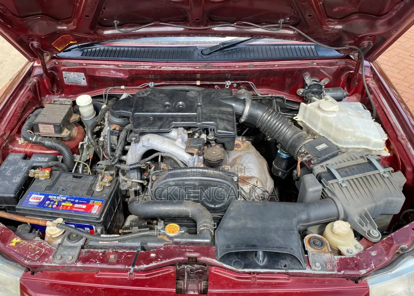 Mitsubishi Pajero 2004 Maroon