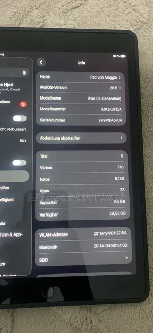 Apple iPad 9.7 64 GB Silver