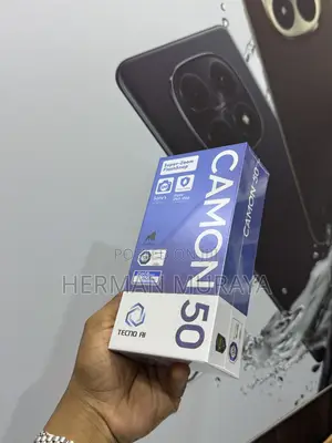 New Tecno Camon 50 256 GB Black