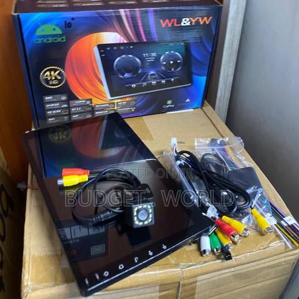 . 9-Inch Android Car Radio 4+64GB With Backup Reverse Camera - main view