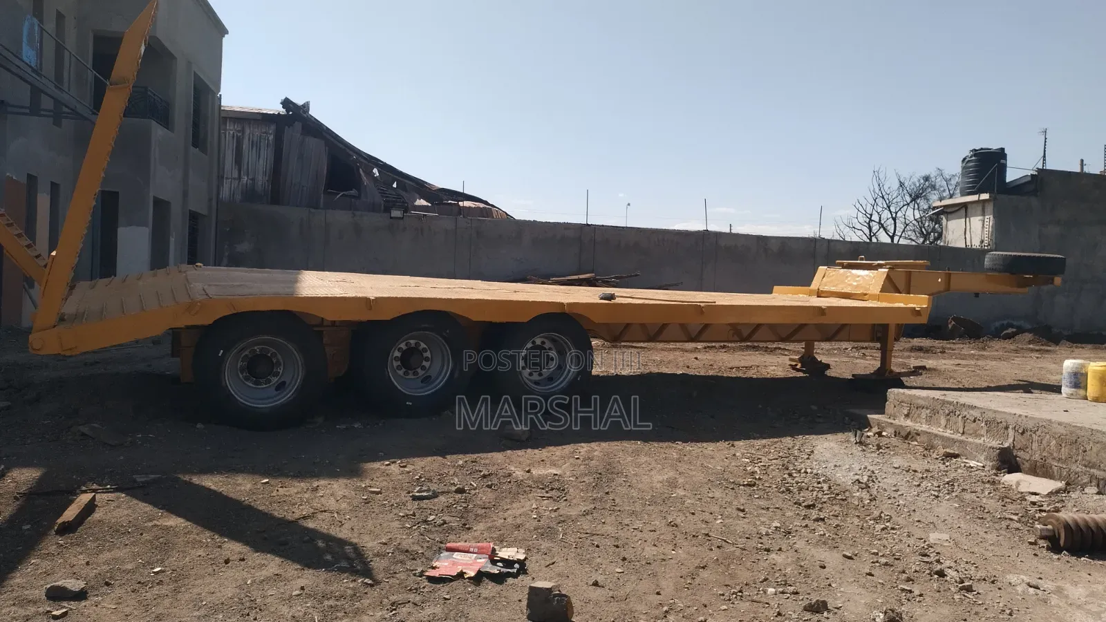 Lowloader 3axle zB