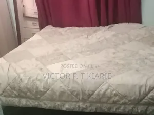 Bed 5by6 Wooden With Matresa