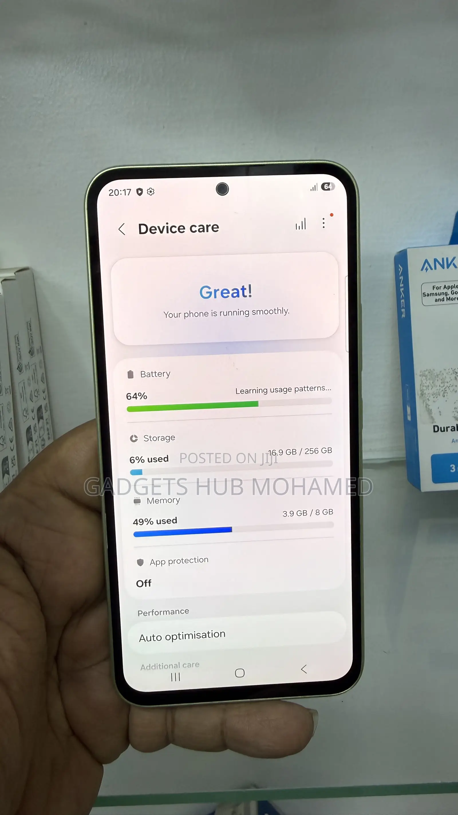 Samsung Galaxy A54 5G 256 GB Yellow