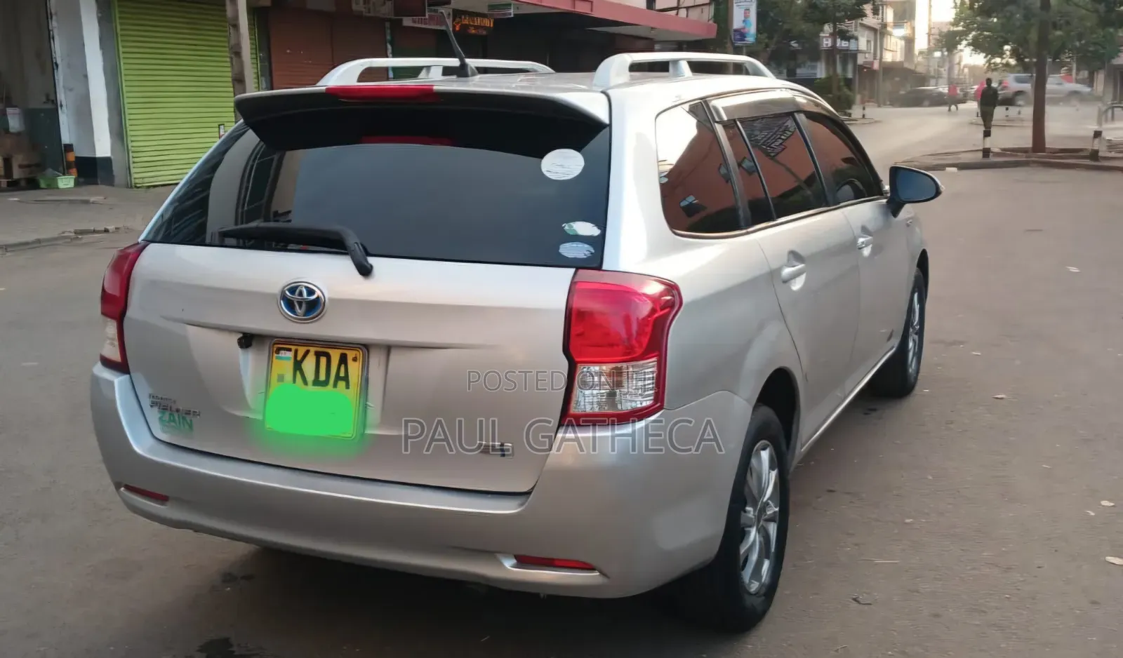 Toyota Corolla Fielder 2014 Silver