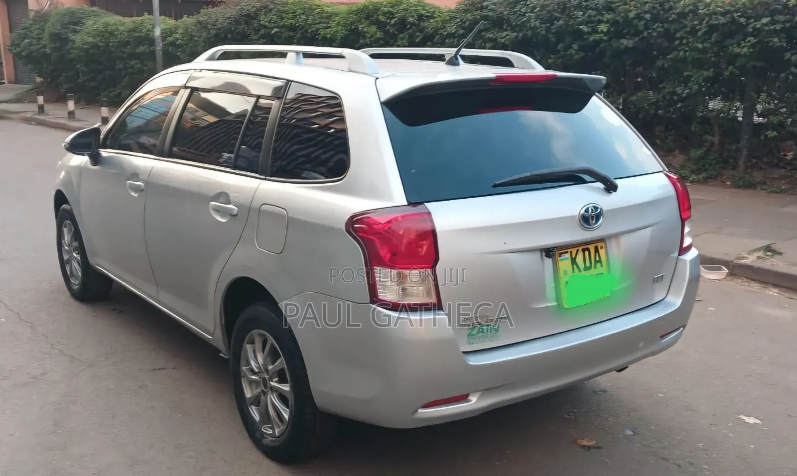 Toyota Corolla Fielder 2014 Silver