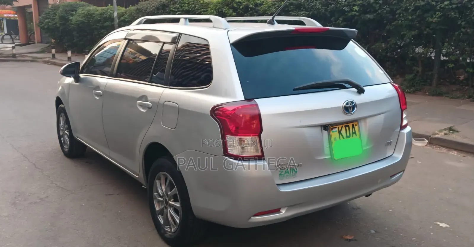 Toyota Corolla Fielder 2014 Silver