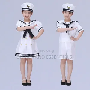 Professional Children's Marine Hostess & Host Sailor Cosplay Costume
