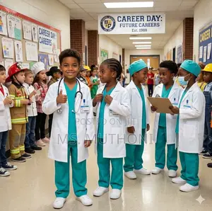Toddler & Kids Doctors/Surgeon Dress-Up Role Play Career Uniform