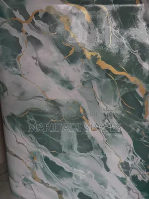 Unique UV Marble Stickers Easy to Install