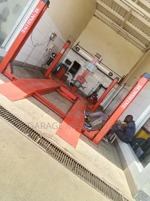 Sunshine Italy 3 D Wheel Alignment Machine Set With 4 Post Lift