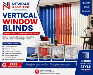 Vertical Window Blinds Installation Repair in Nairobi