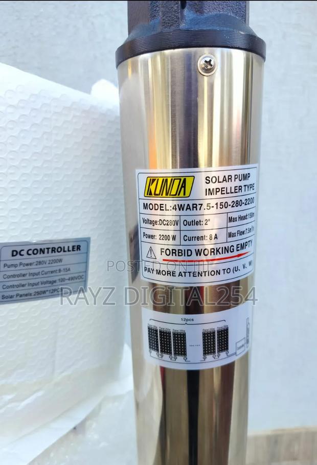 150m Solar Water Pump/Submersible Solar Pump 150mtrs