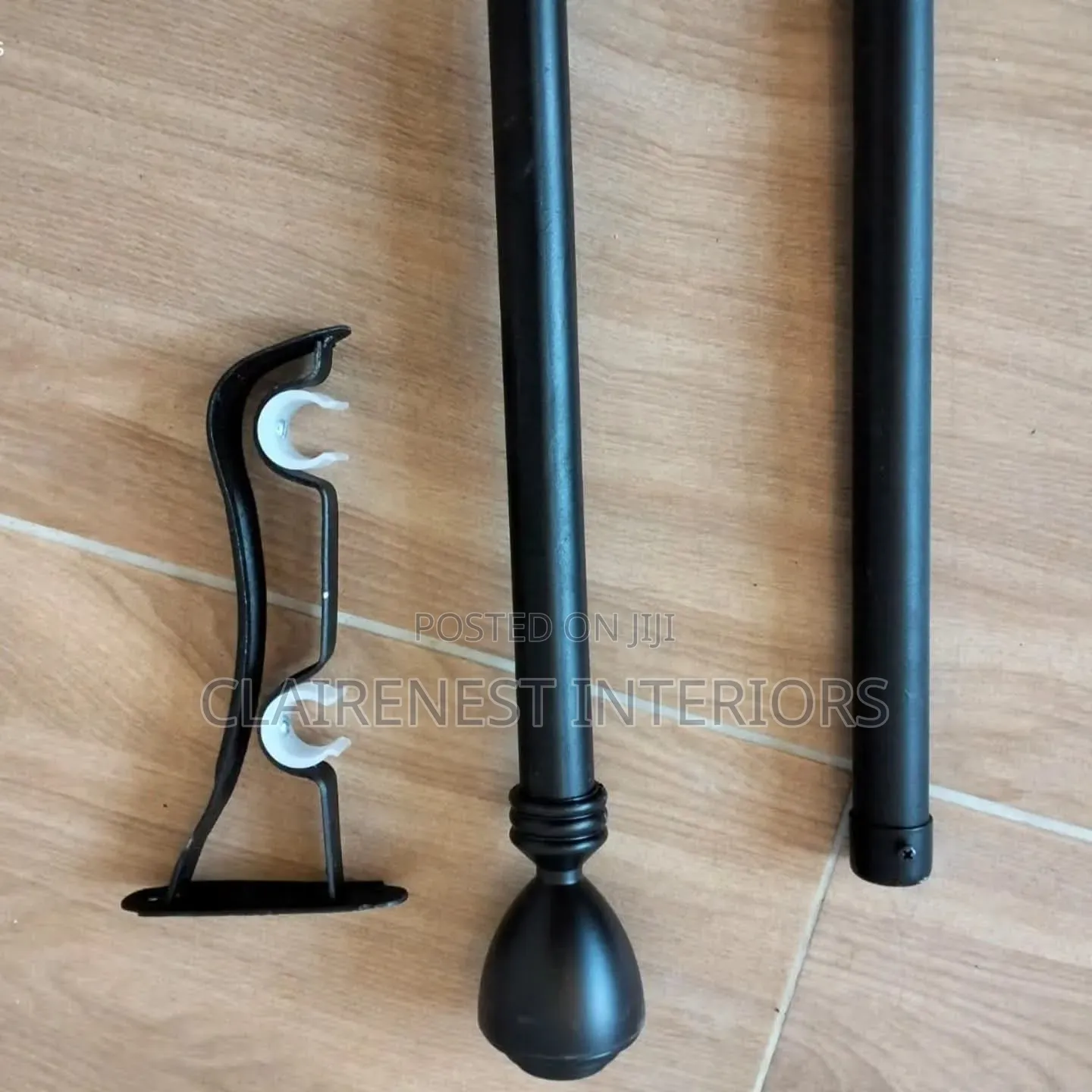 Strong Powder Coated  Rods for Lasting Curtain Style.