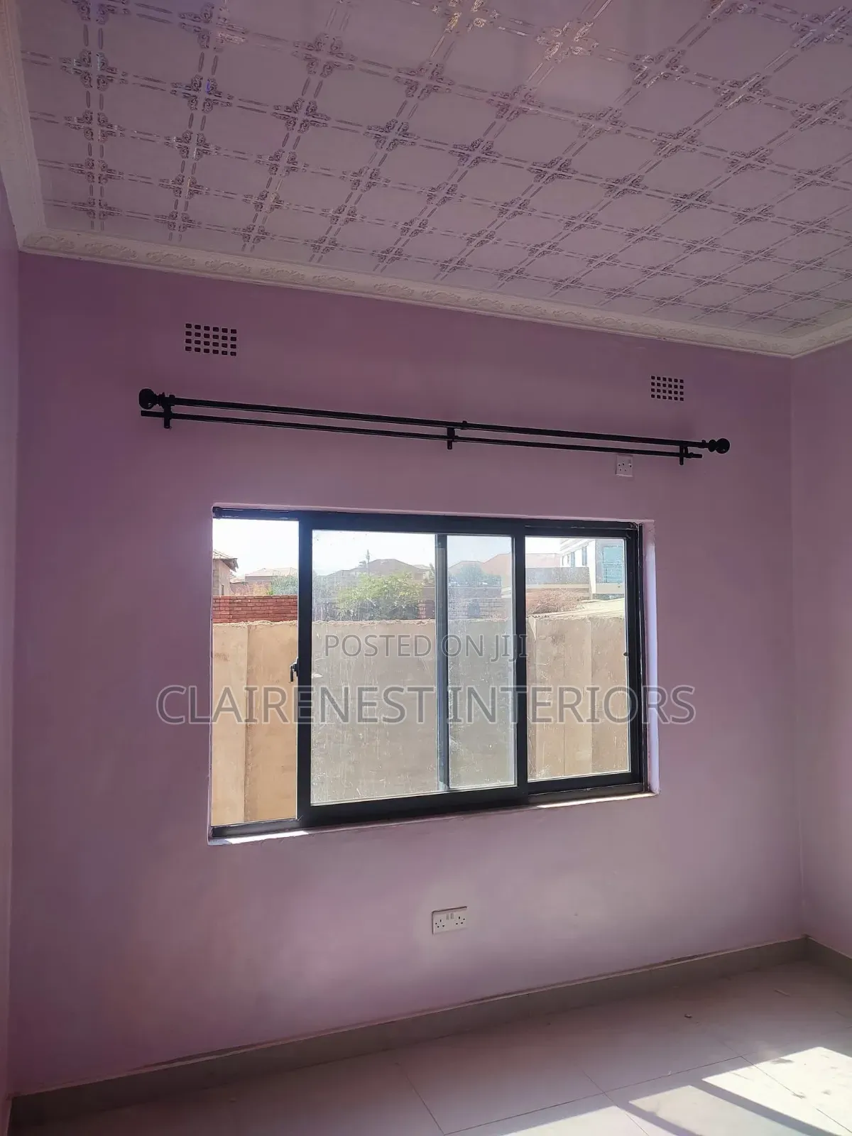 Strong Hardware for Dependable Curtain Hanging Powder Coated Rod