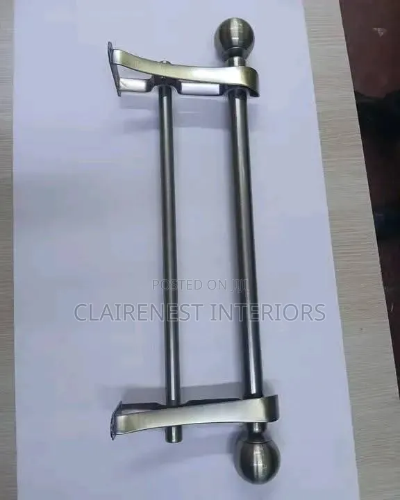Powder Coated Strong Rods for Professional-Looking Installations.