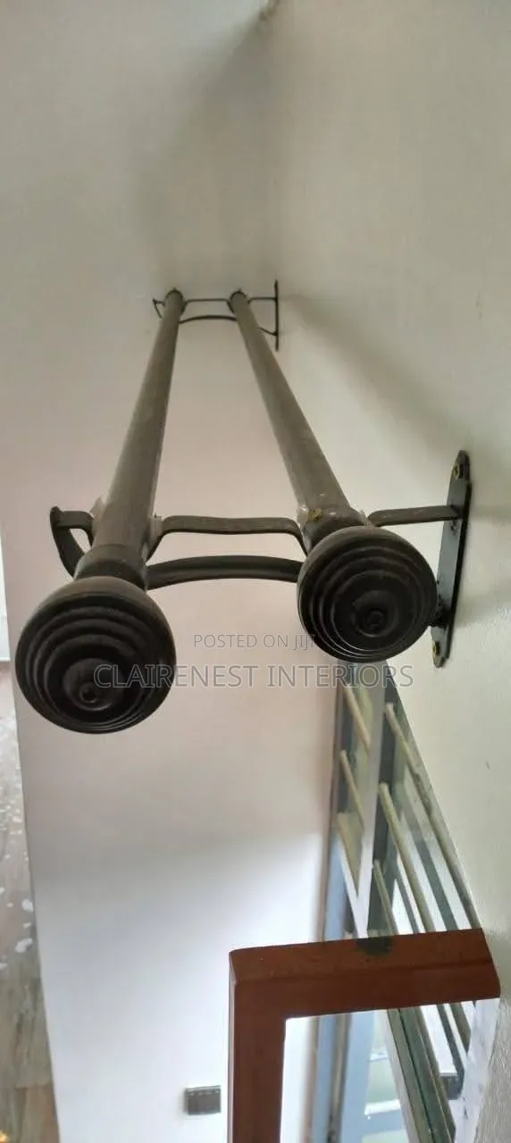 Powder Coated Strong Rods for Professional-Looking Installations.