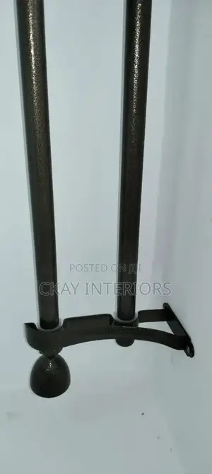 Stylish Rods for Beautiful Homes With Powder Coated Curtain Rods