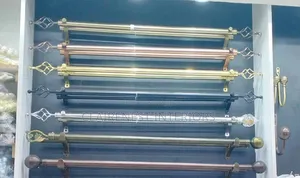 Durable  Adjustable Rods for Elegant Curtain Styling