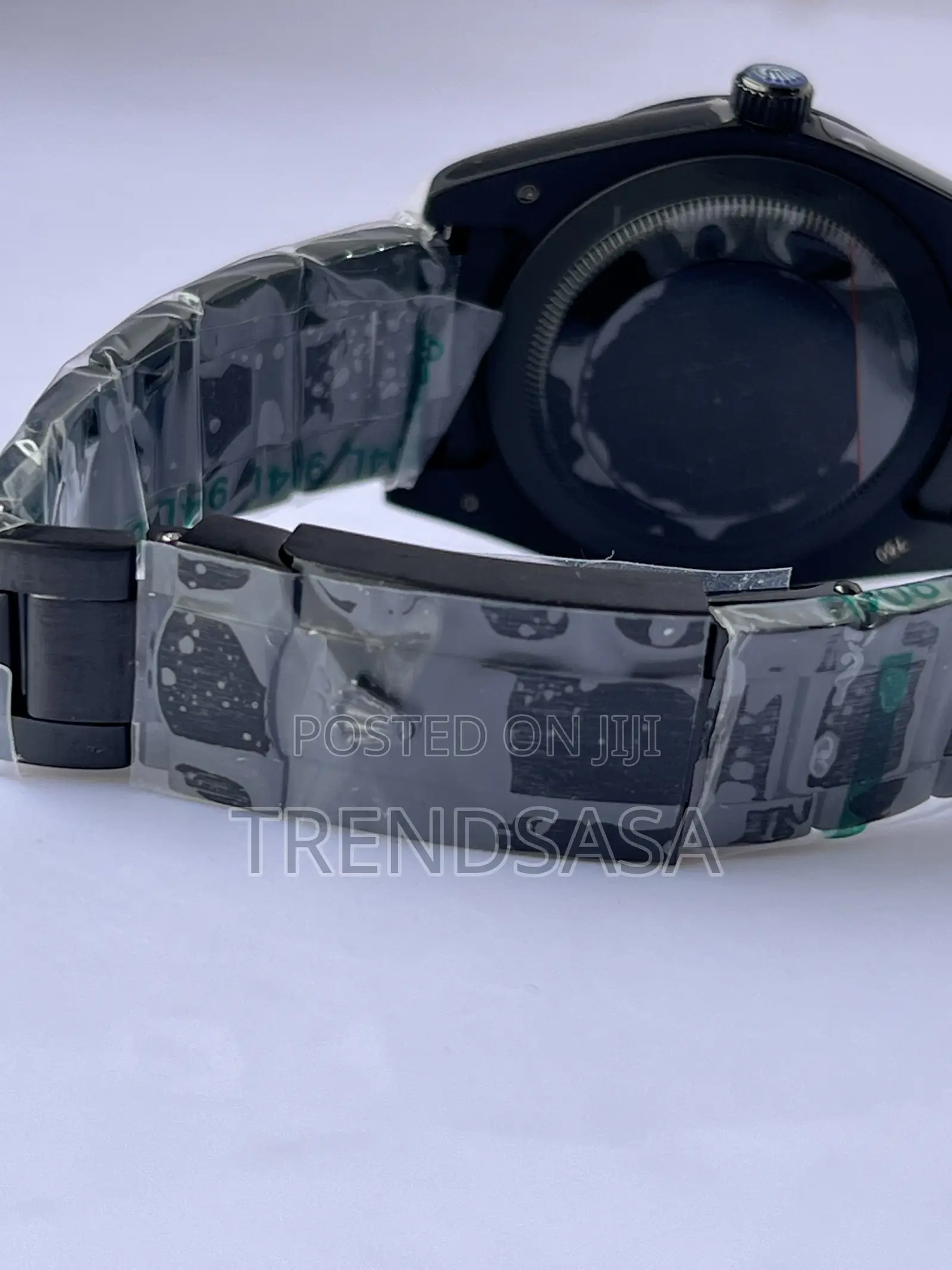 Rolex Airking Full Black Metallic Watch