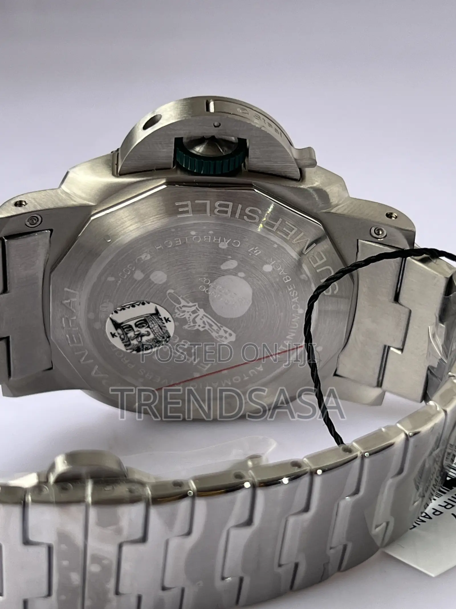 Panerai Submersible Esteel Verde Green Dial/Bezel Watch