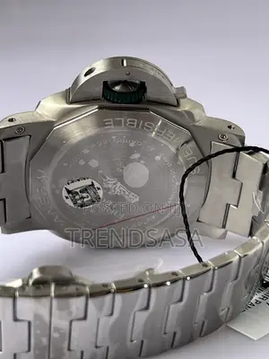 Panerai Submersible Esteel Verde Green Dial/Bezel Watch