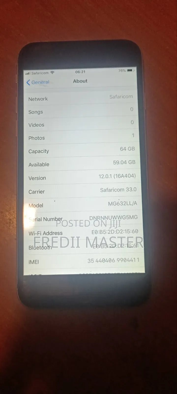 Apple iPhone 6 64 GB Silver