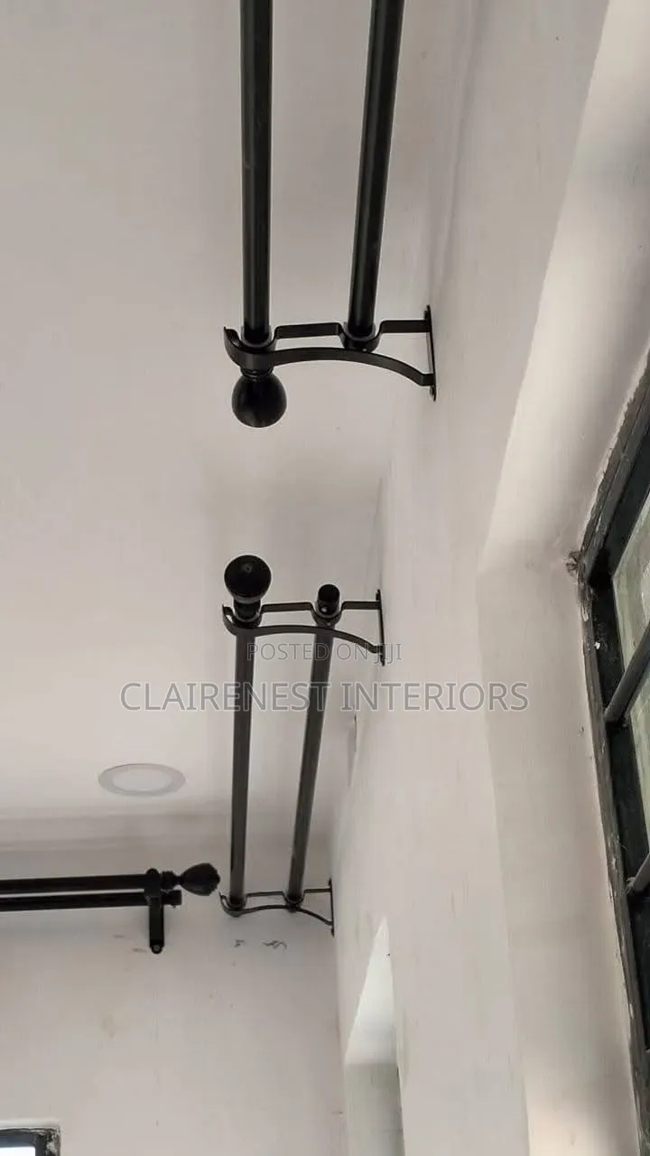 Durable Rods for Graceful Draping.