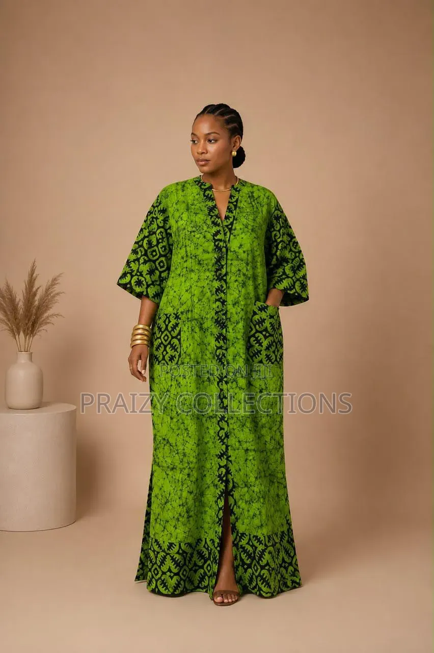 High Quality Batik Dera Dress