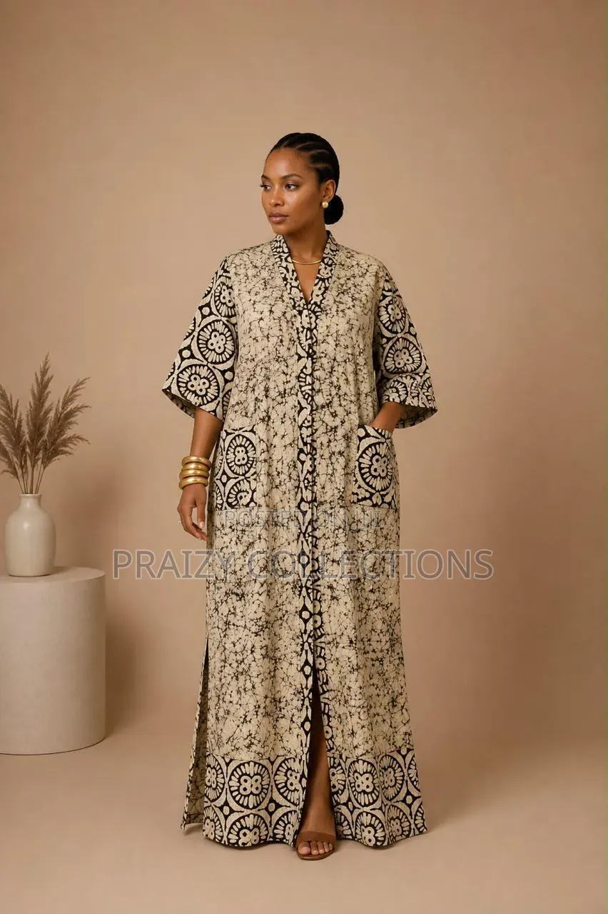 High Quality Batik Dera Dress