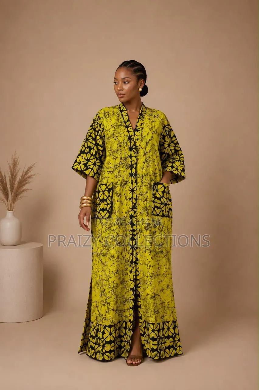 High Quality Batik Dera Dress