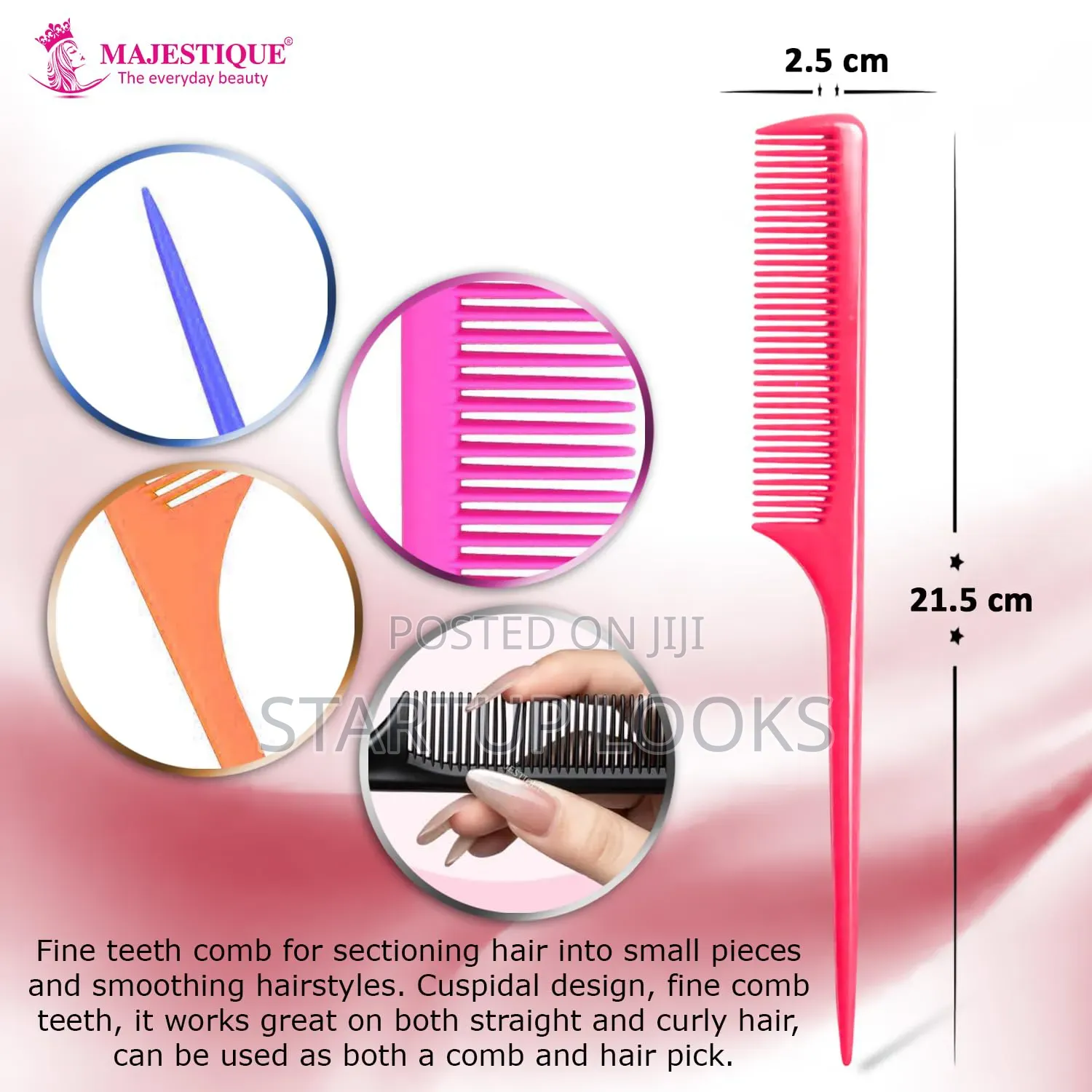 Plastic Pointer Tail Comb