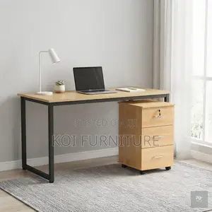 Office Cabinet; Lockable 3-Drawer Mobile Pedestal Cabinet