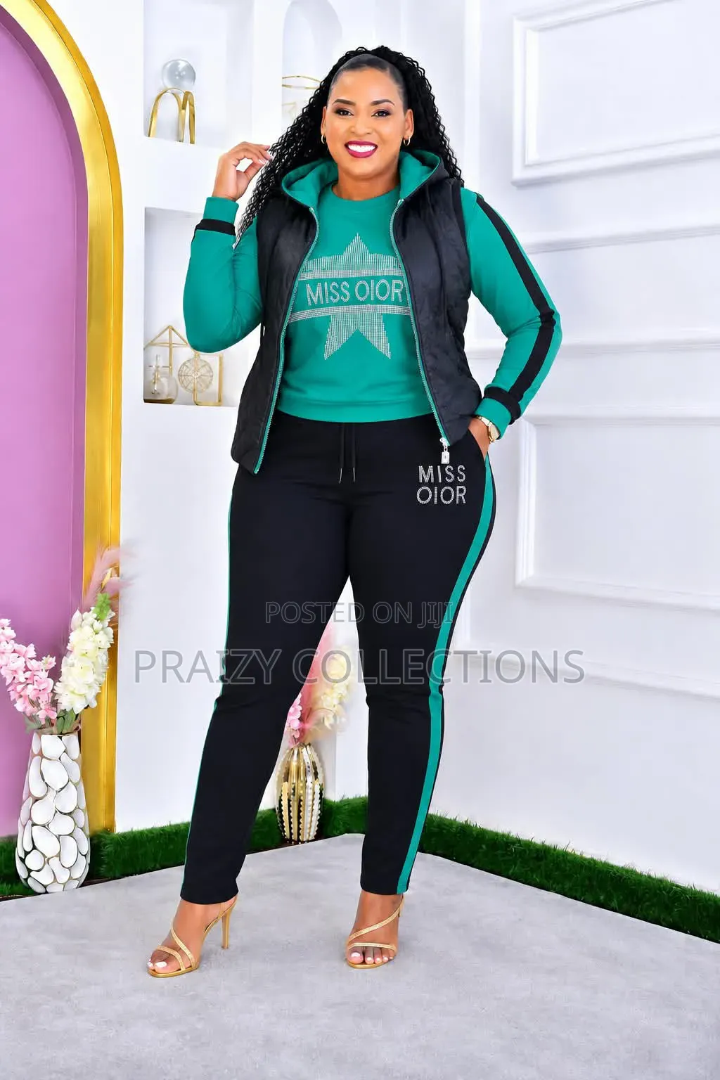 3pieces High Quality Women Tracksuits