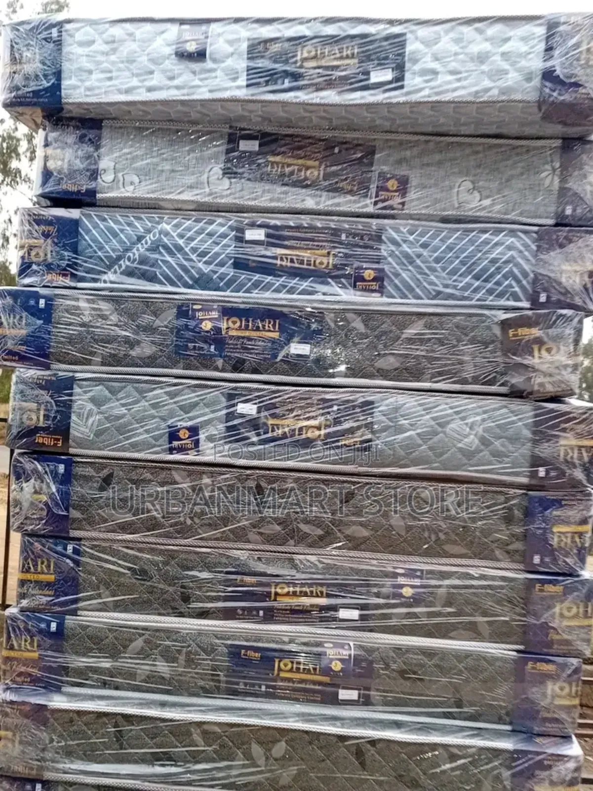 Brand New Johari High Density Fibre Bed Mattress 4×6, 8 Inches