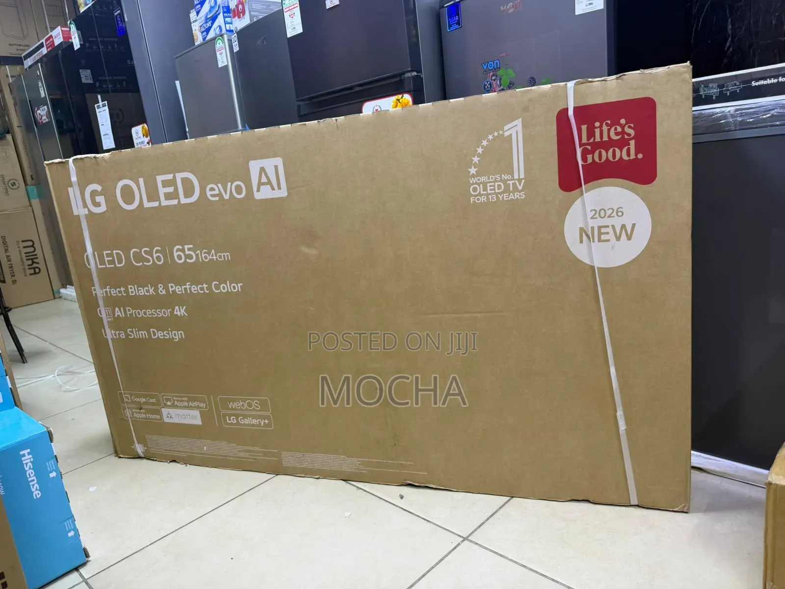 LG Oled 65CS6va – 65-Inch Oled Evo Ai 4k Smart TV (2026