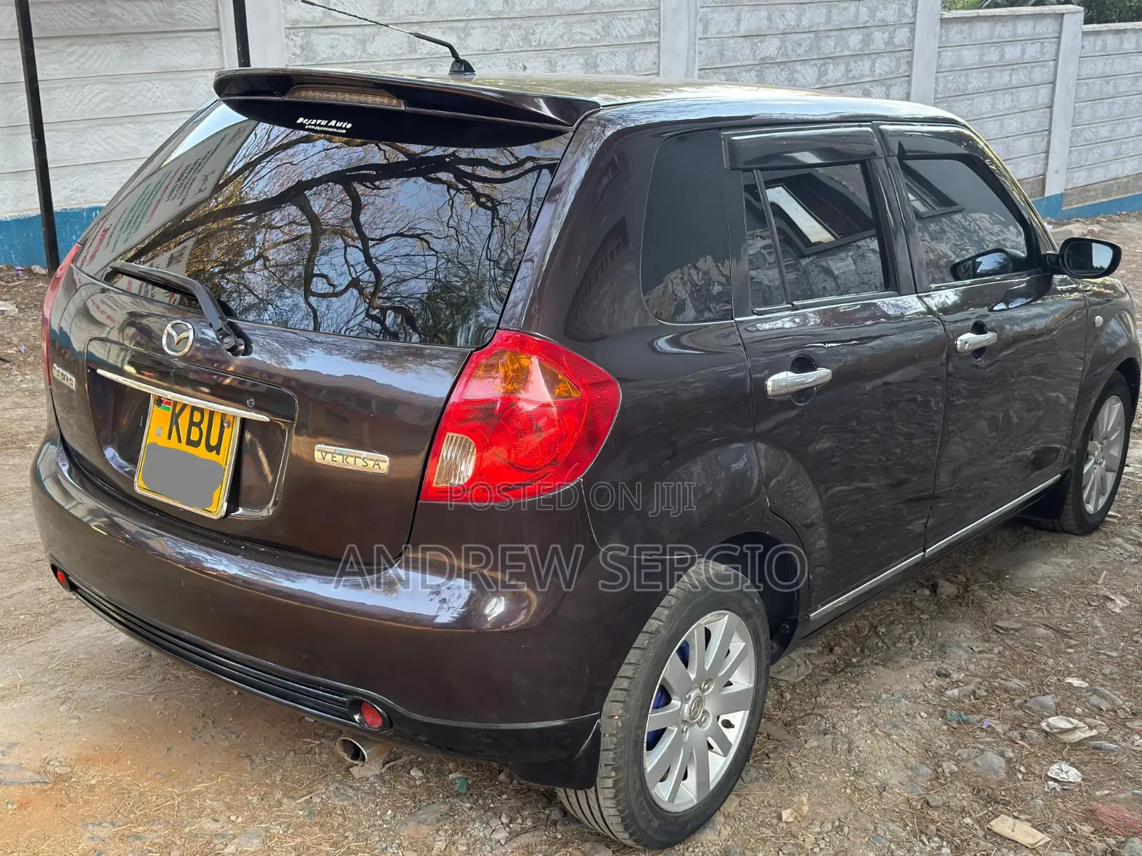Mazda Verisa 2007 Burgundy