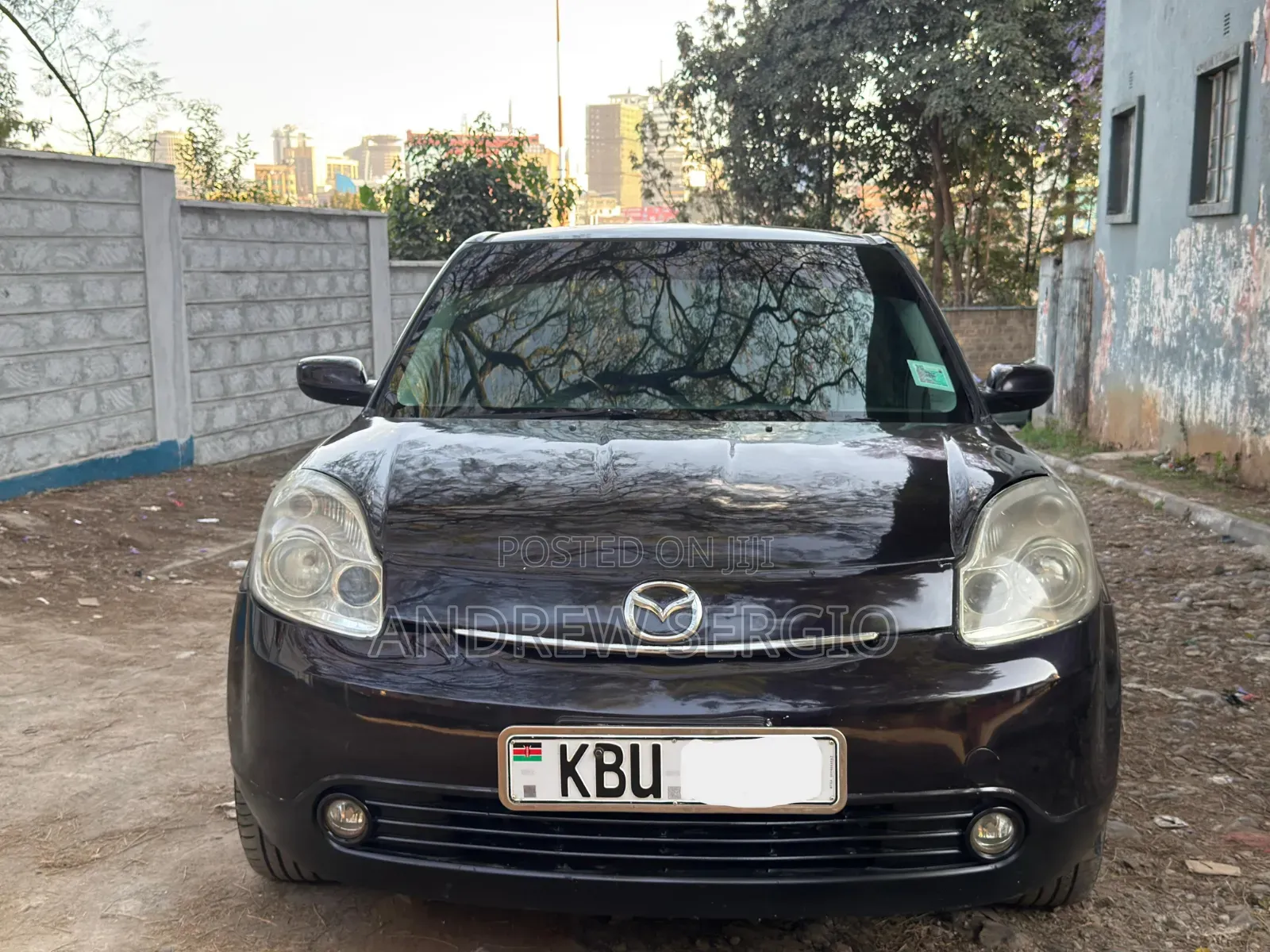 Mazda Verisa 2007 Burgundy