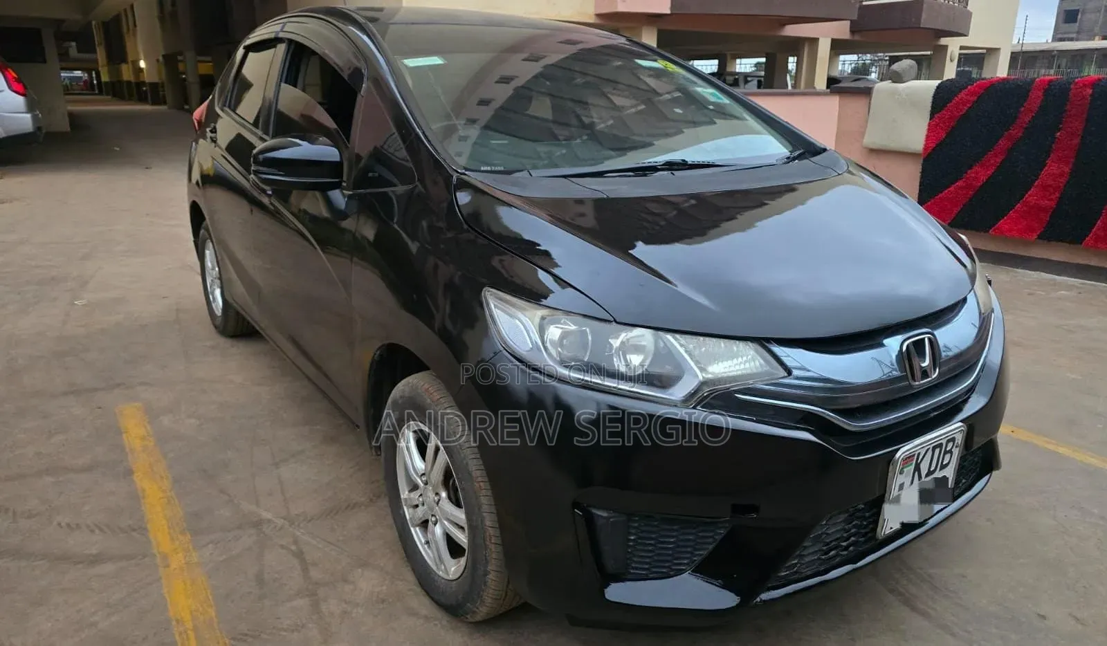Honda Fit 2014 Black