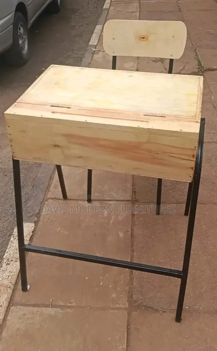 Single Student Desk With Chair